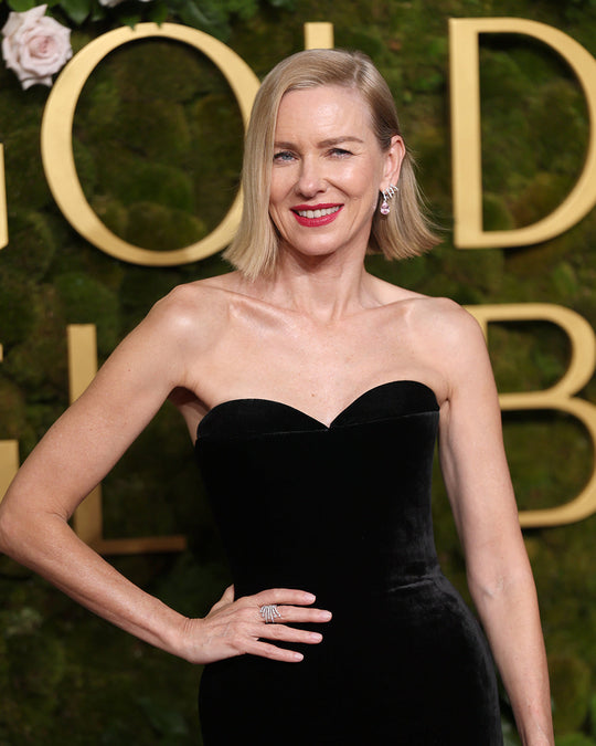 Naomi Watts Radiates Timeless Elegance in Hassanzadeh Jewellery at the 82nd Golden Globe Awards