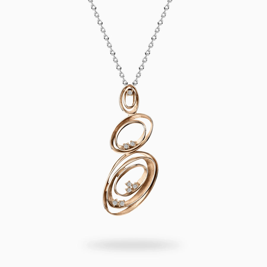 Oval Golden Game Pendant