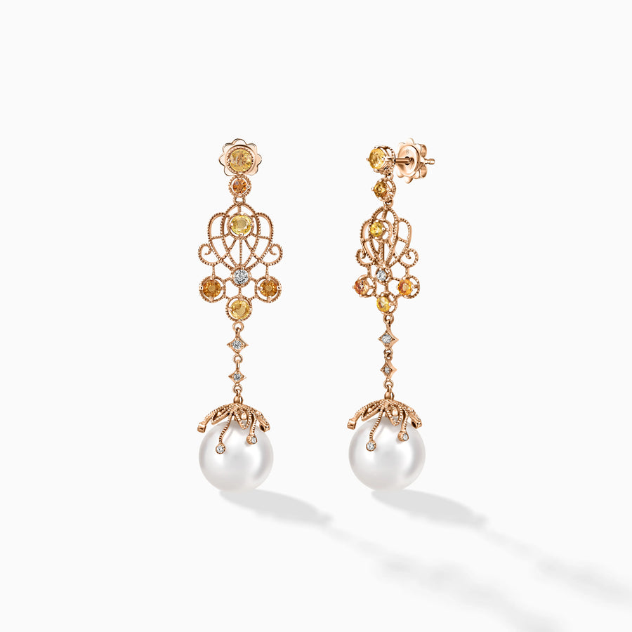 Soleil Pearl Earrings