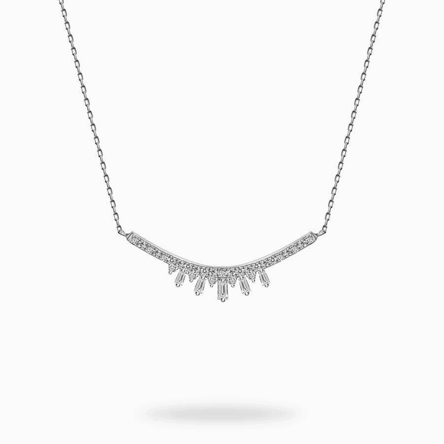 Diamond Spears Necklace