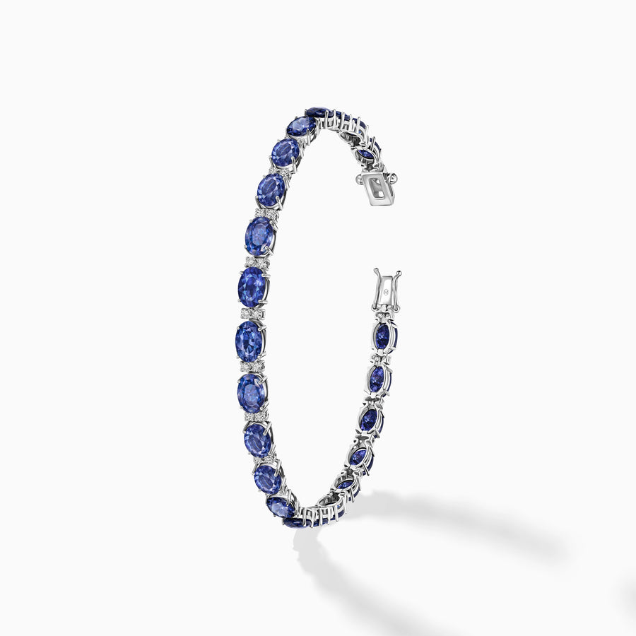 Sapphire Tennis Bracelet