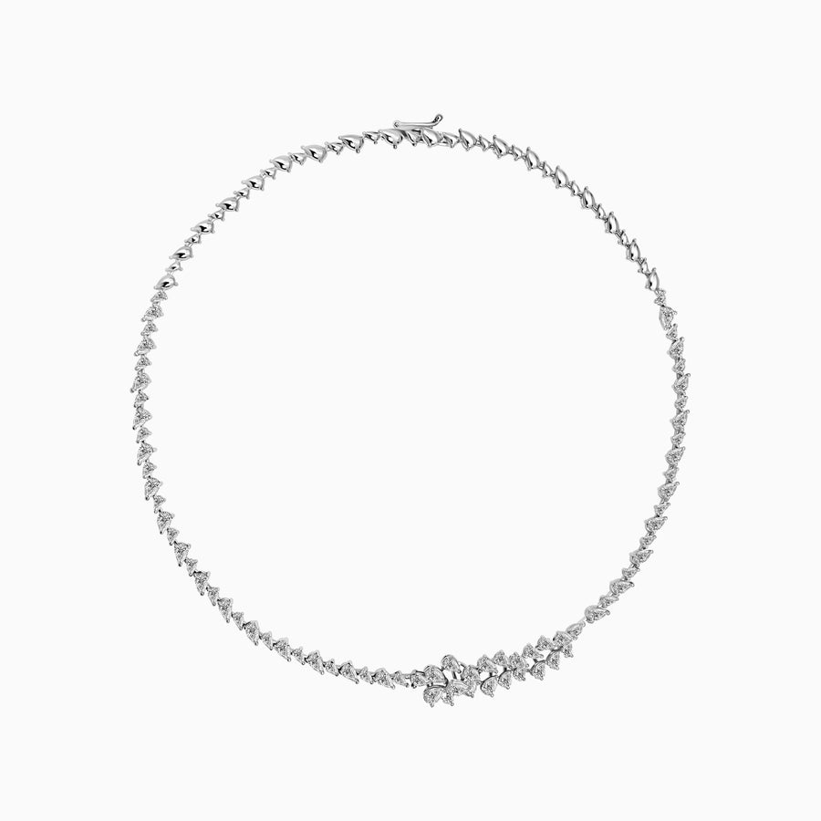 Diamond Lace Necklace