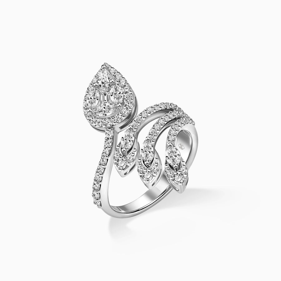 Diamond Branch Ring