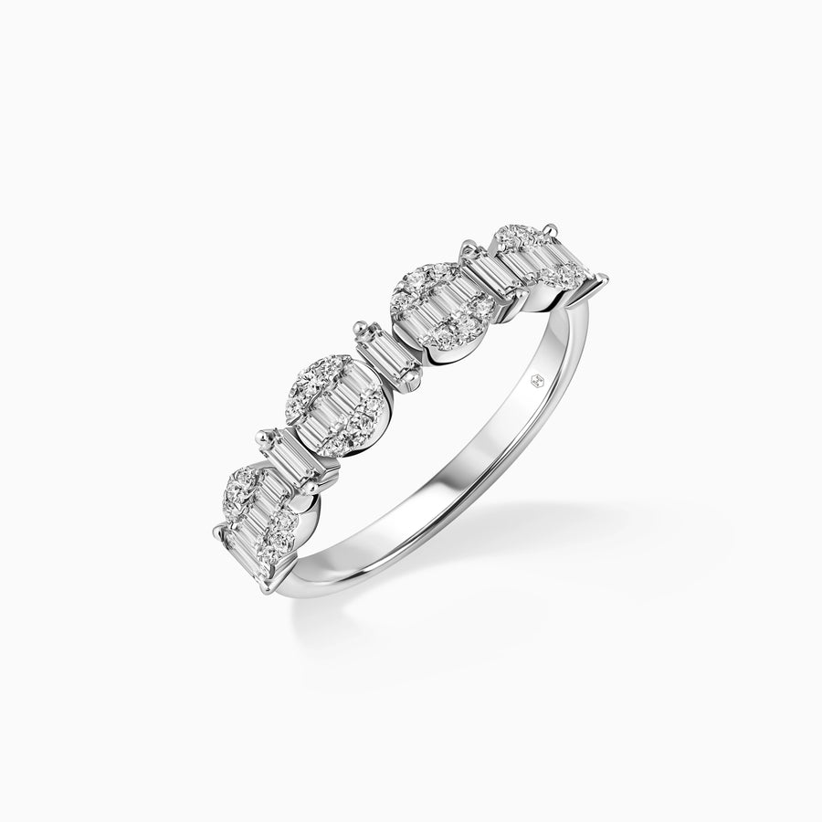 Radiant Journey Diamond Ring