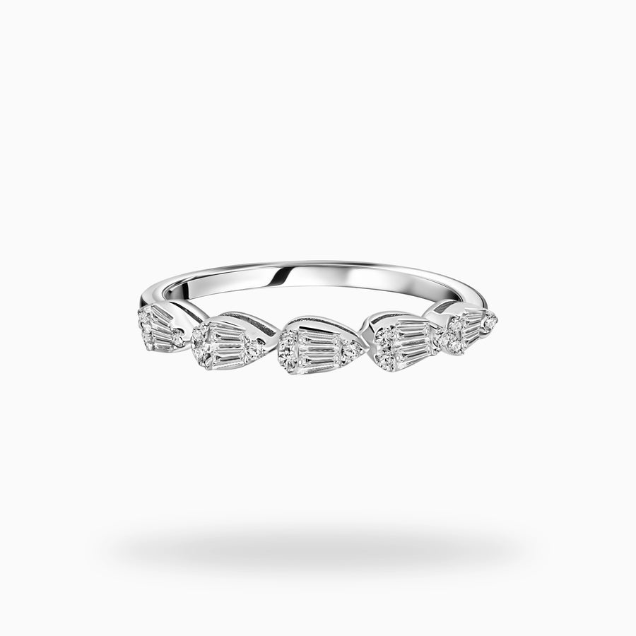 Embrace of Diamonds Ring