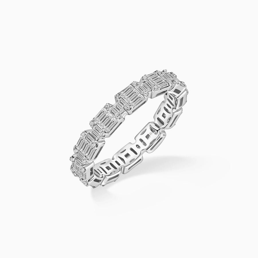 Diamond Blocks Ring