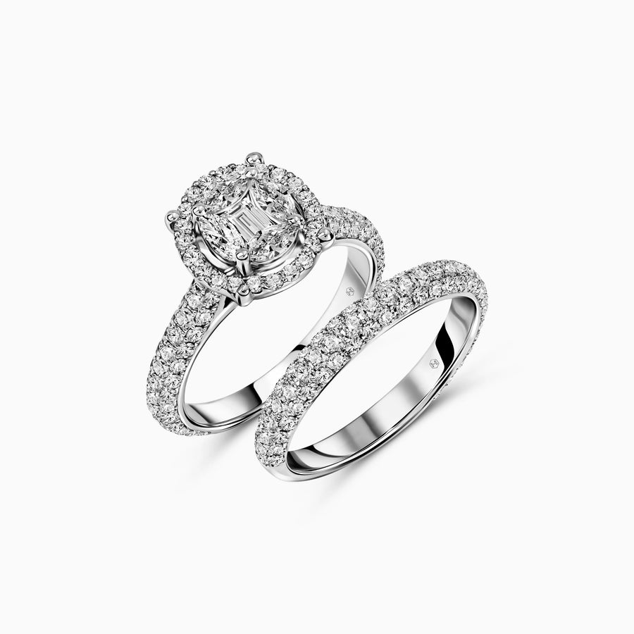 Alluring White Diamond Ring