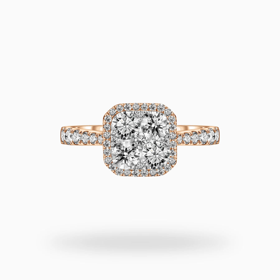 Warm Diamond Ring