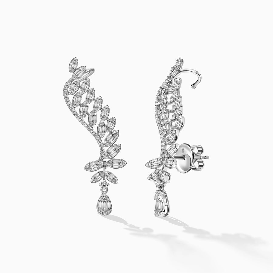 Diamond Waves Earrings