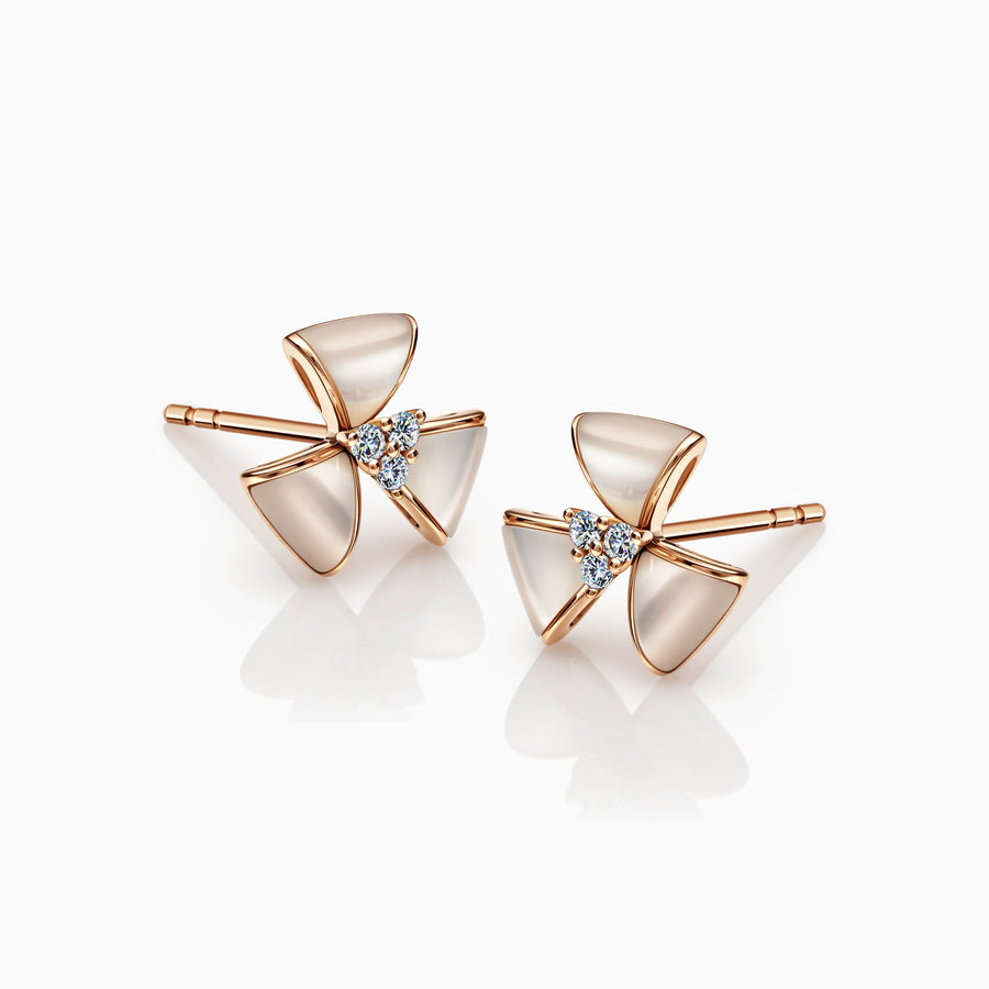 Luxe Pinwheel Earrings