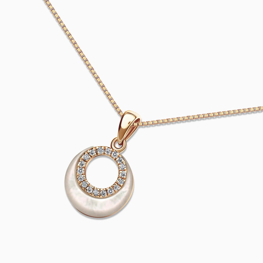 Diamond Orb Necklace