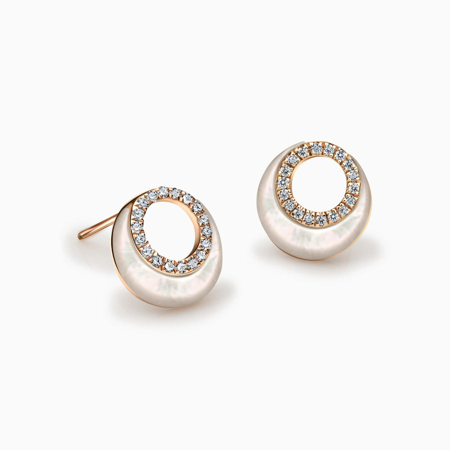 Diamond Orb Earrings