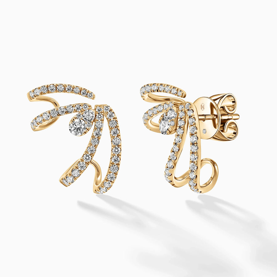 Diamond Embrace Studs