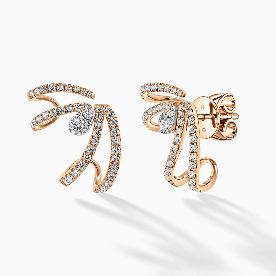 Diamond Embrace Studs