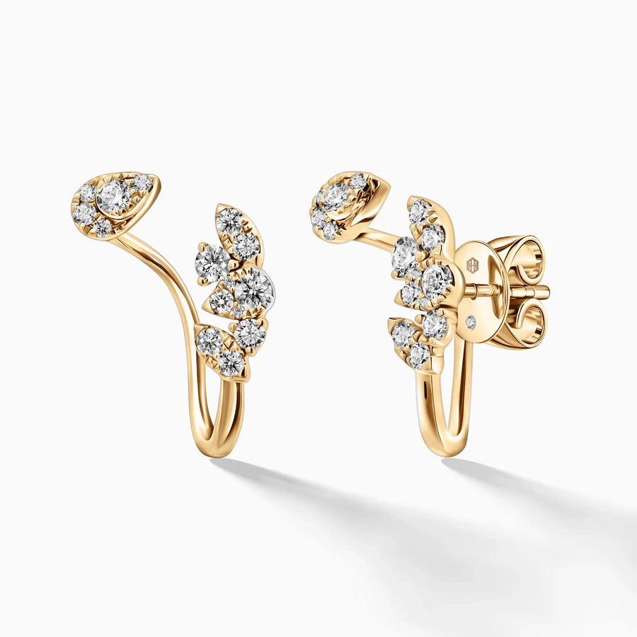 Seraphic Embrace Diamond Earrings