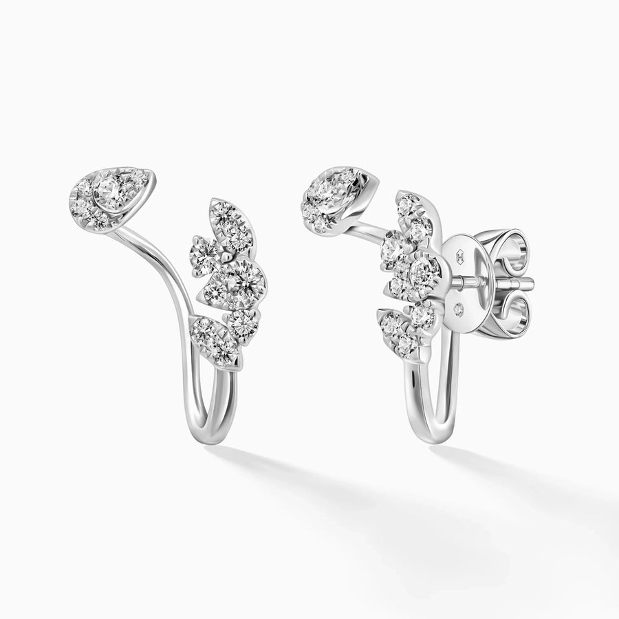 Seraphic Embrace Diamond Earrings