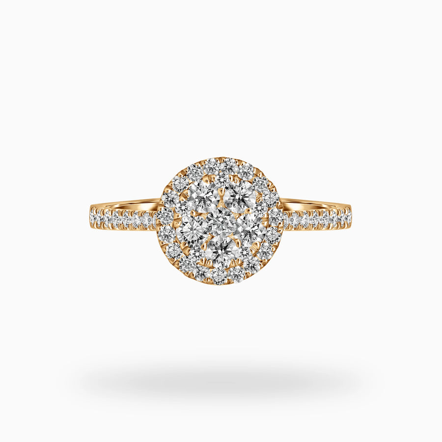 Diamond Rose Ring