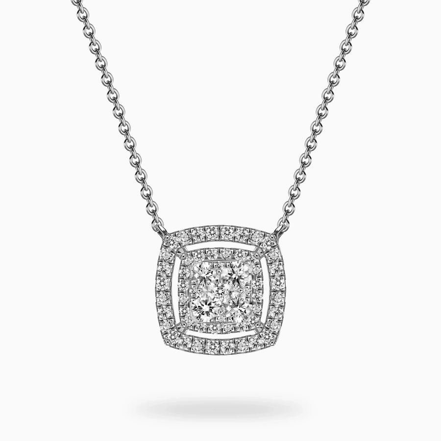 Diamond Light Cascade Necklace