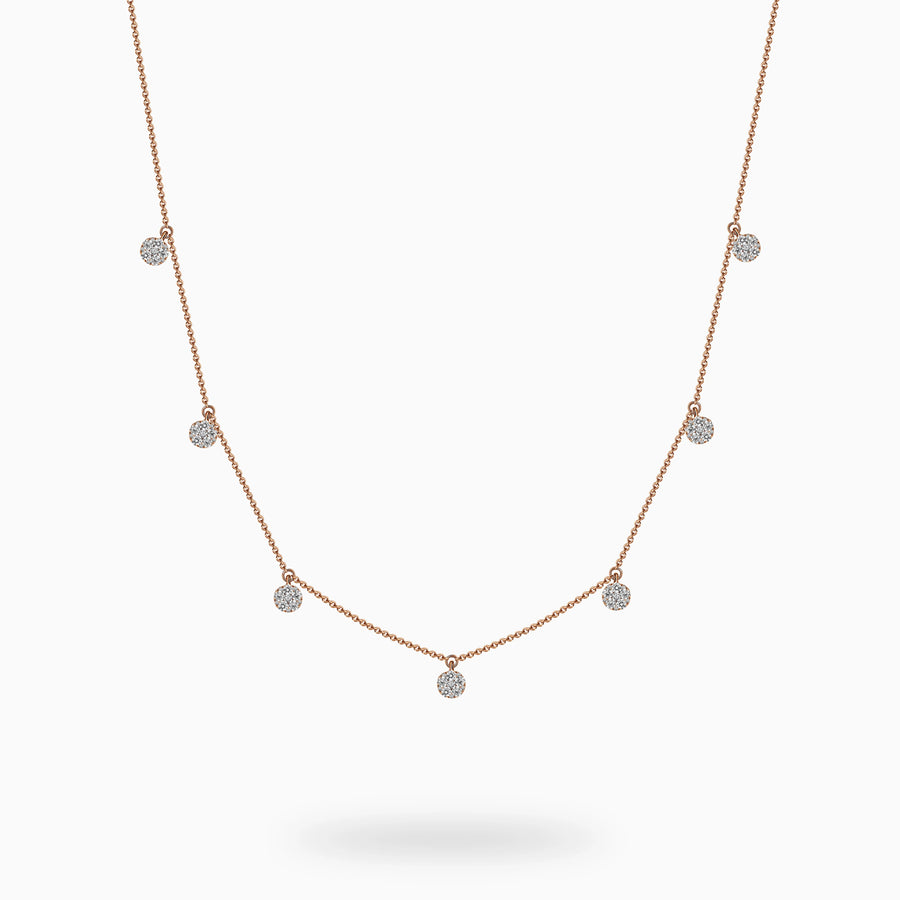 Diamond Cascade Necklace