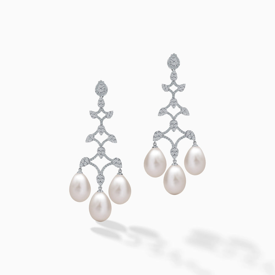 Pearl Chandelier Earrings