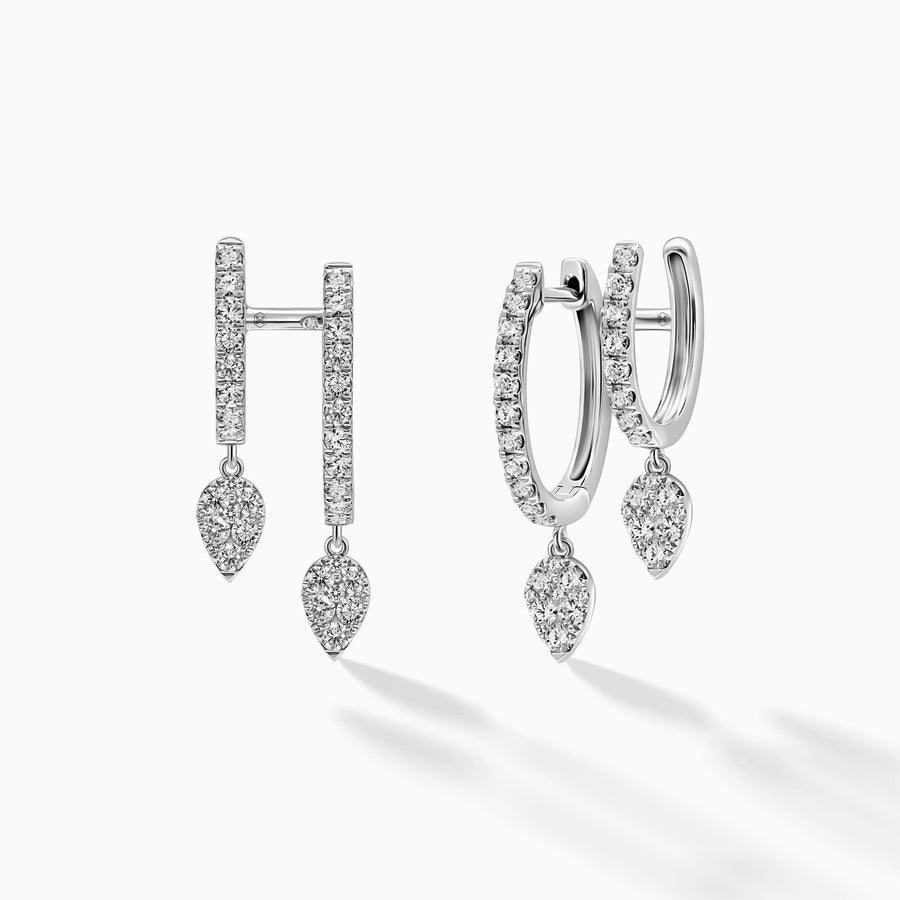 Enchanté Diamond Hoops