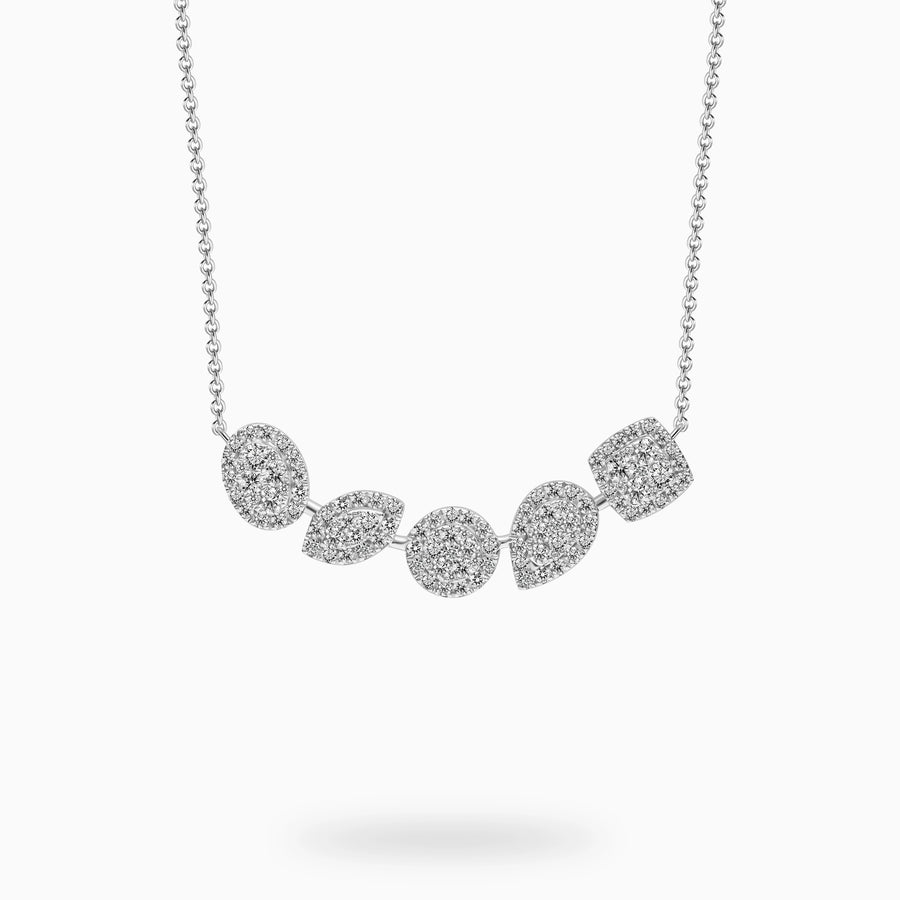 Diamond Geometry Necklace