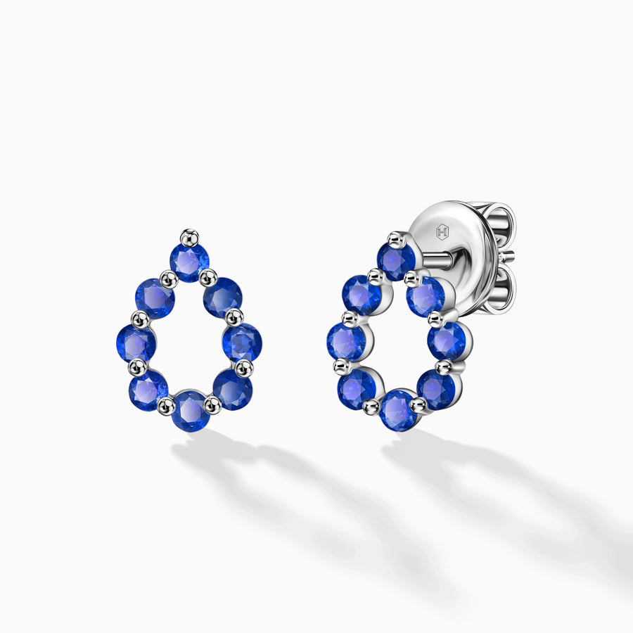 Sapphire Drops Earrings