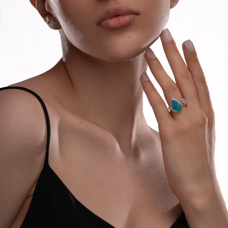 Opal Ocean Ring