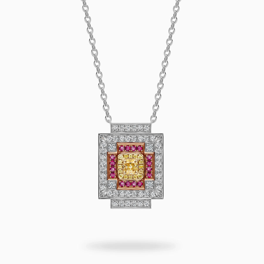 Quadrant of Gems Necklace