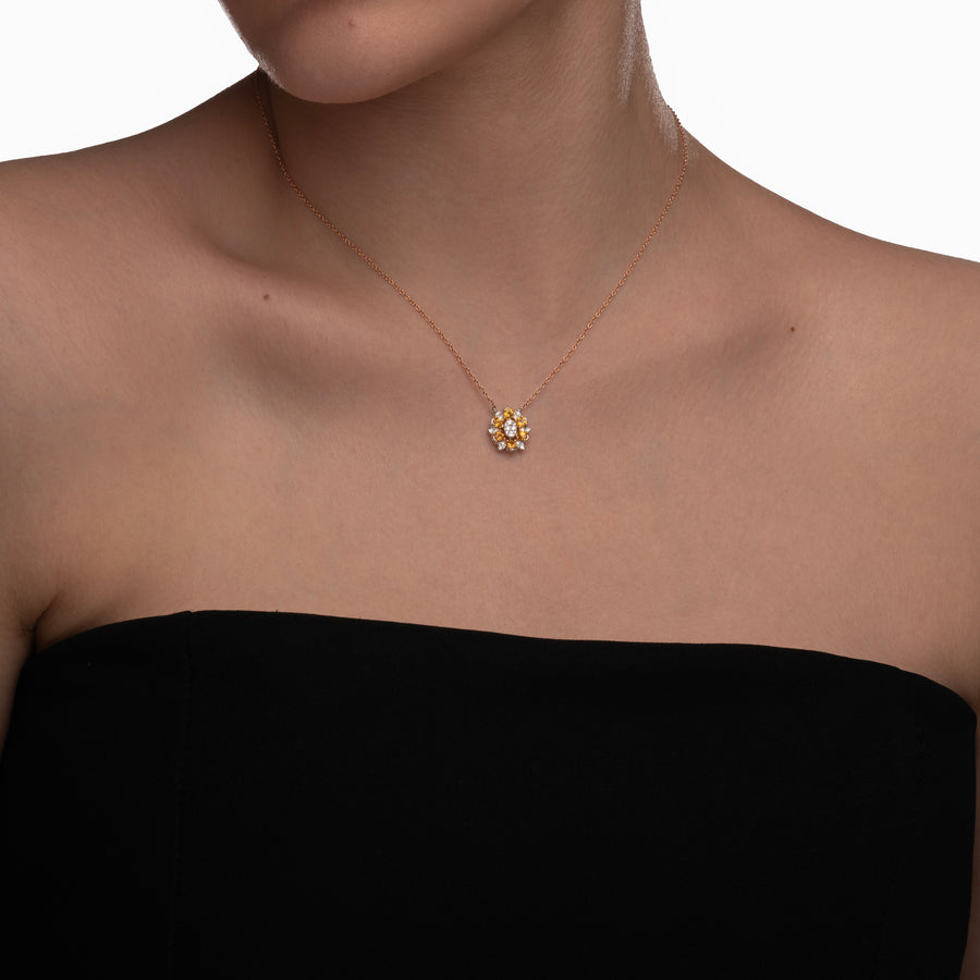 Hue of Gold Necklace