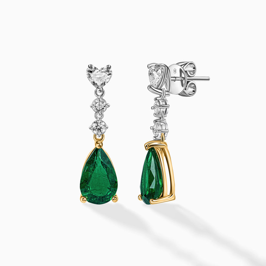 Emerald Allure Earrings