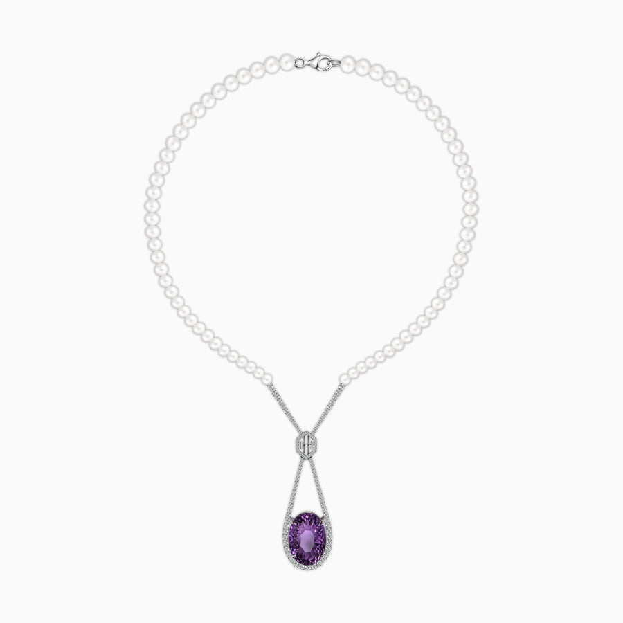 The Violet Veil Necklace