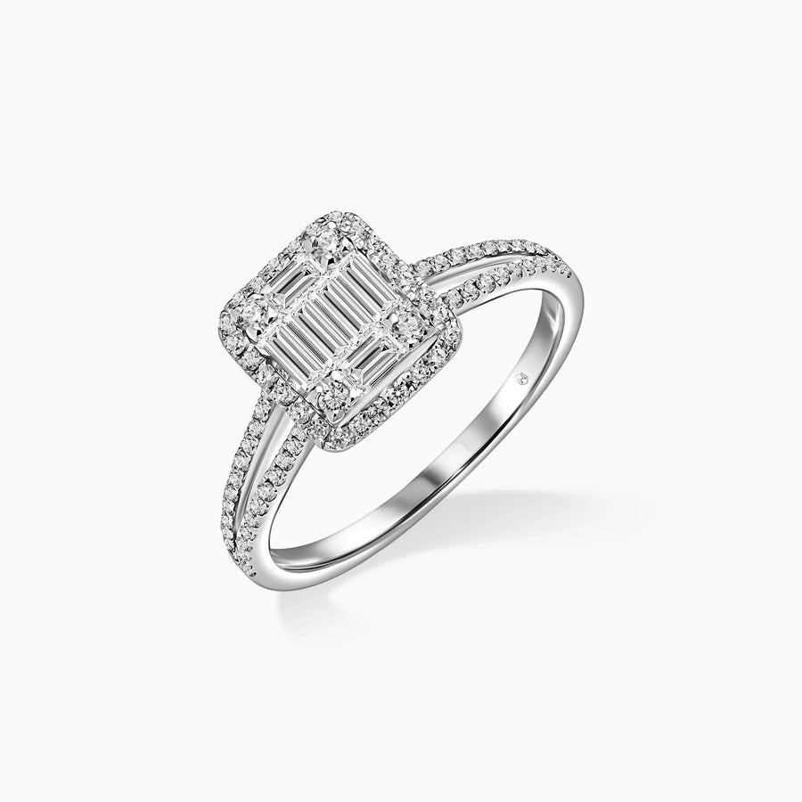 Brilliance Square Ring