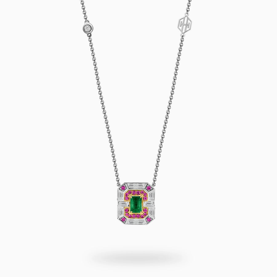 Celestial Emerald Pendant