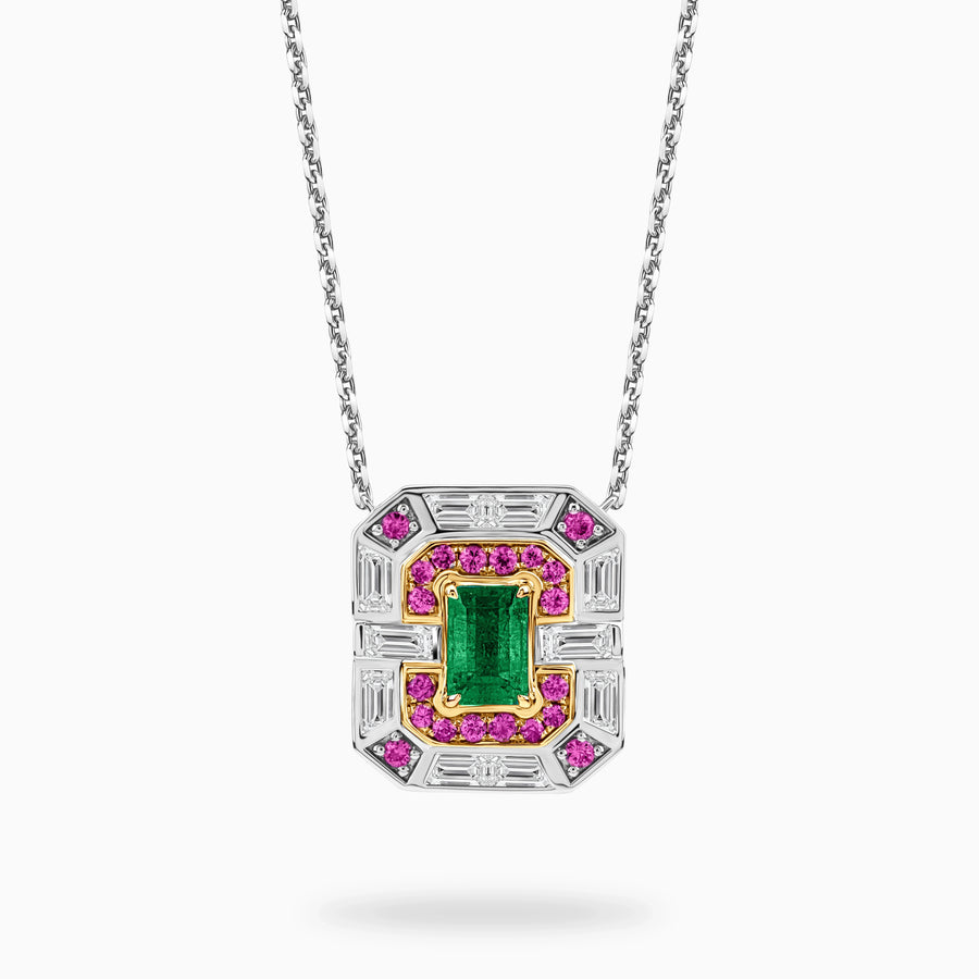 Celestial Emerald Pendant