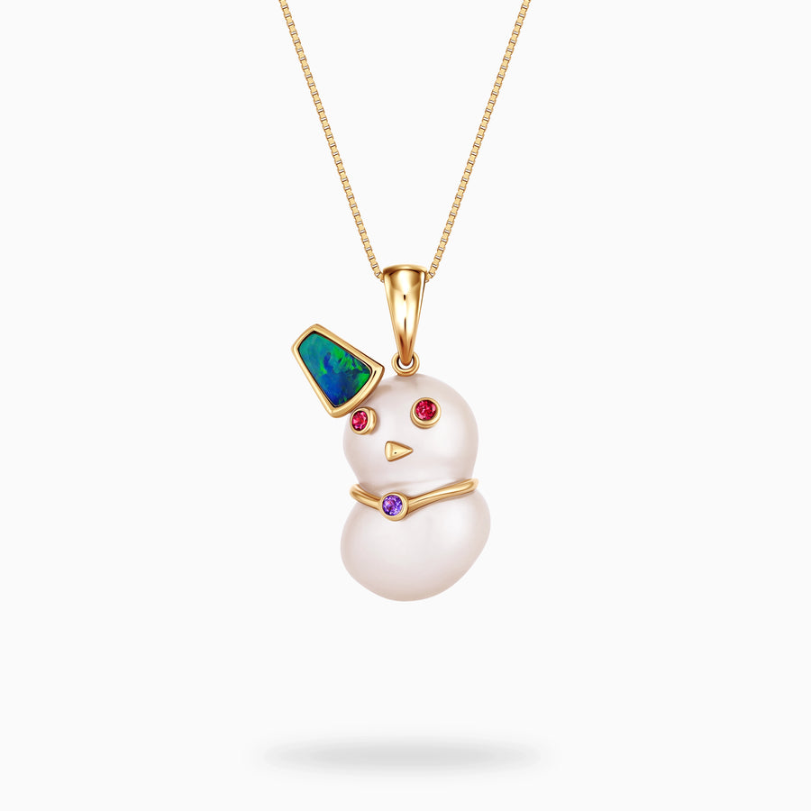 Snowman Pendant