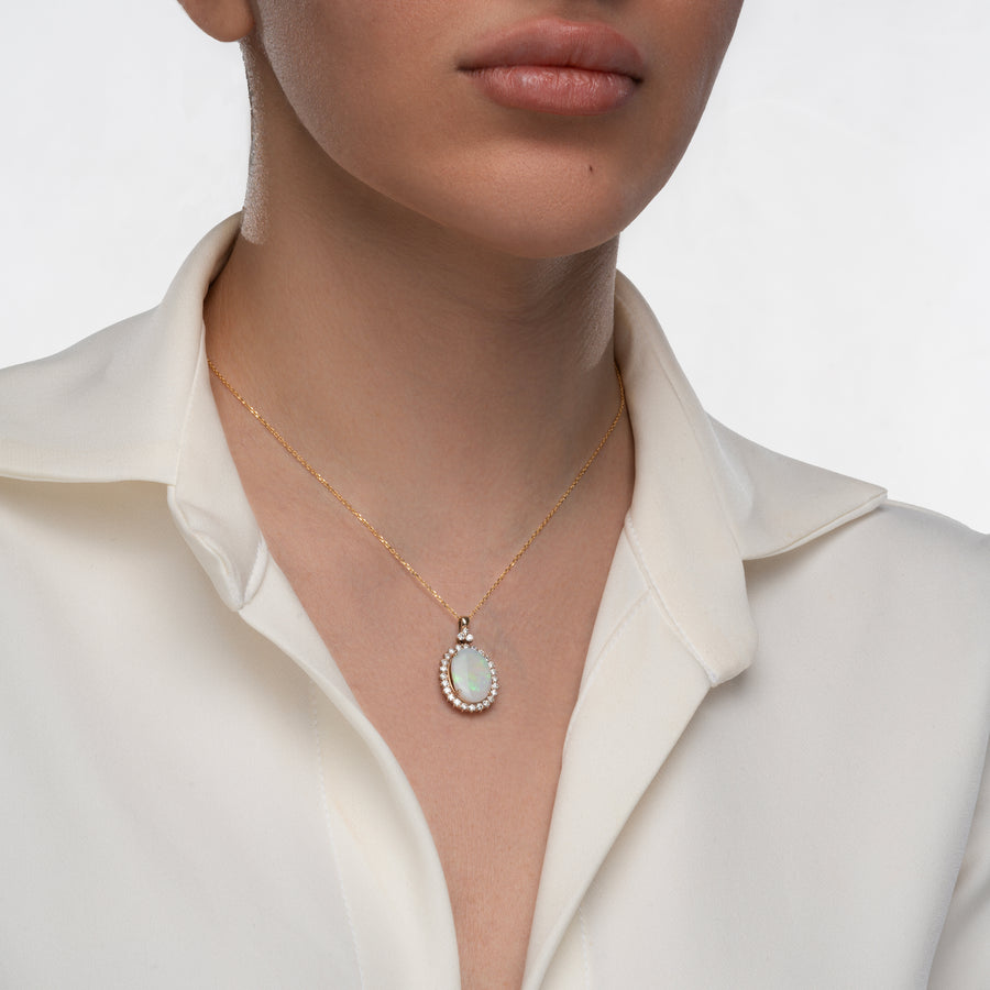 Candid Opal Pendant